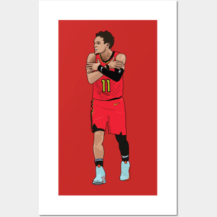 Trae Young Ice Trae Atlanta Hawks Posters and Art